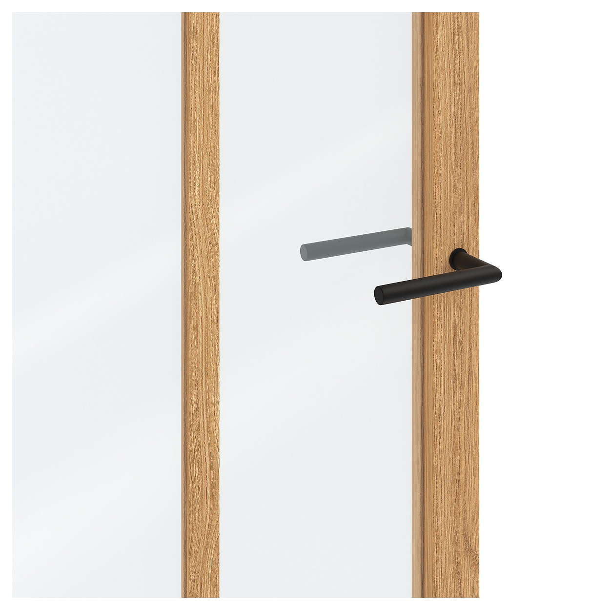Binnendeur Skantrae SSL 14819 Blank Glas Natural Oak